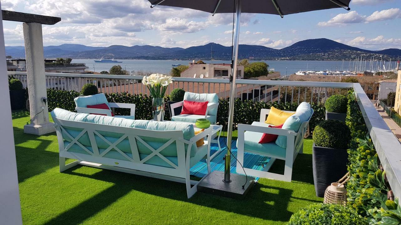 Apartamento Saint Tropez Sea View Penthouse Exterior foto