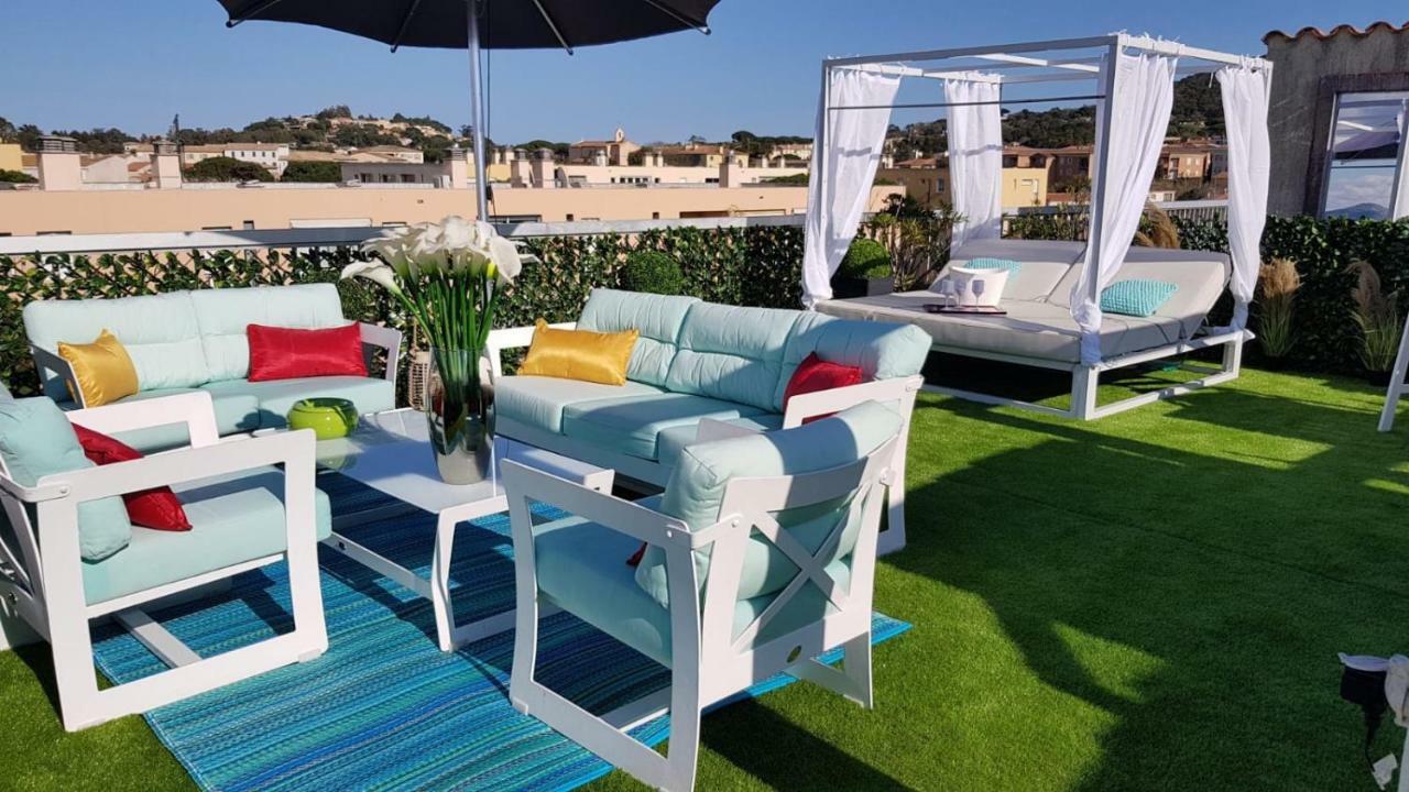 Apartamento Saint Tropez Sea View Penthouse Exterior foto
